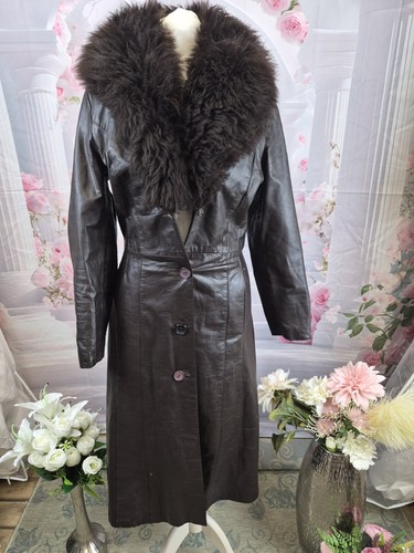 Vintage brown real leather - vintage,