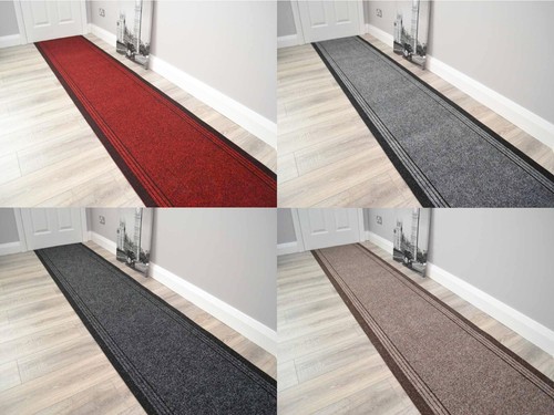 Very long hall - long, rugs