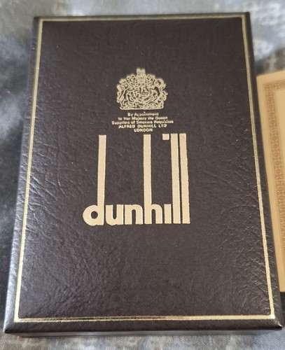 Dunhill lighter box - dunhill, and