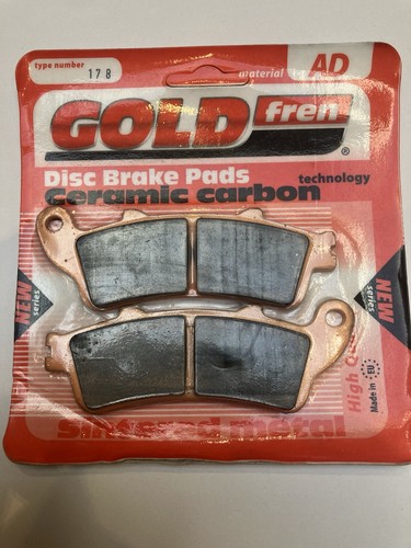 178 goldfren brake pads front - 178,