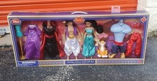 DISNEY STORE  ALADDIN DELUXE DOLL GIFT SET  original JASMINE  OVERNIGHT AVLB