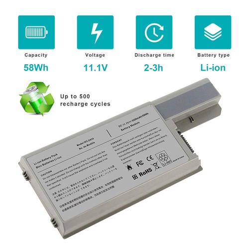 D820 battery for dell latitude - for,