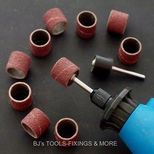 DRUM SANDING KITS  SM- LG- ASST   *PACK SIZES 5 - 1000*   FITS DREMEL   SANDER