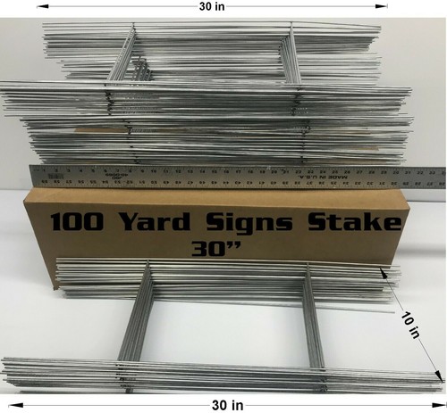 100 metal stakes inch - stakes,