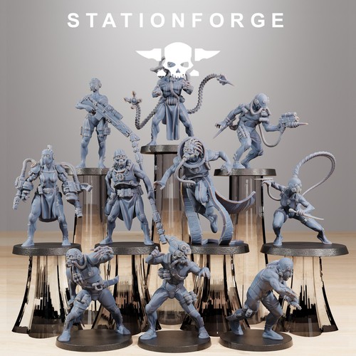 Grimcorp bounty hunters from - grimcorp,