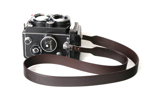 Genuine leather neck strap - leather,