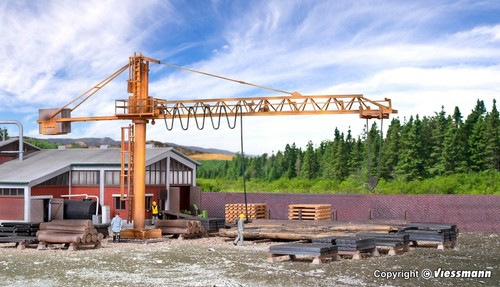 Kibri 39817 crane with timber - crane,