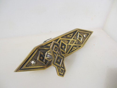 Victorian brass door bell - victorian,