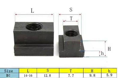 7pc nut set 8mm for - 7pc,