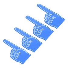4 Pcs Foam Finger 18 Inch