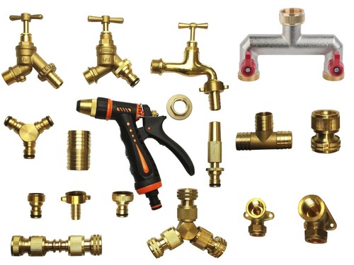 Solid brass garden watering - solid,