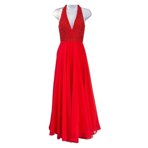 Sherri hill red halter - sherri,