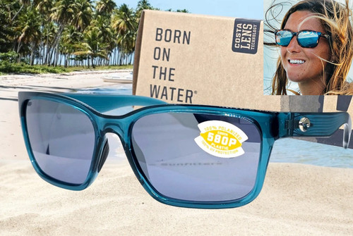 Costa del mar teal - costa, teal/silver