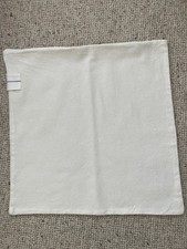 Zara Home Off White Cotton Linen Cushion Cover 45cm X 45cm.