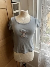 Blue La Senza nightwear top. UK size 8. Please note the marks in the photos 