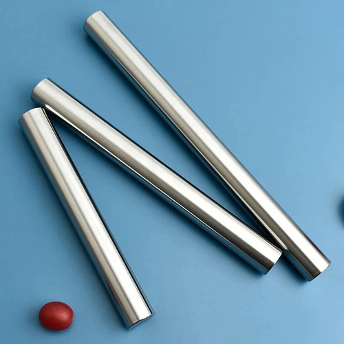 Stainless steel rolling pin - stainless,