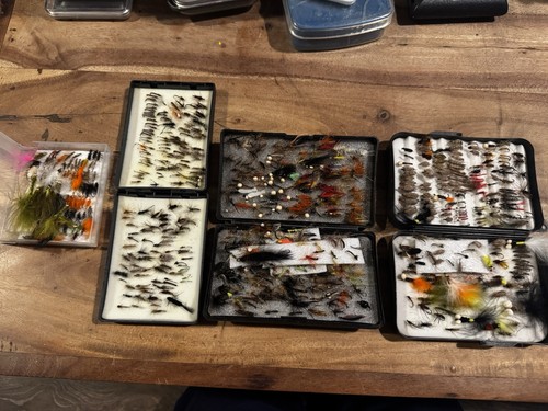 Fly boxes stuffed with - fly,