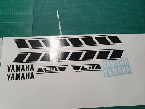 Yamaha fs1e decal set - decal, tank