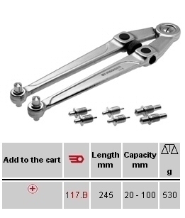 Facom 117 pin wrench for - wrench,