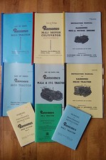 Ransomes MG 2 5 6 40 Tractor Crawler Manual Parts List Diesel Petrol Engine  
