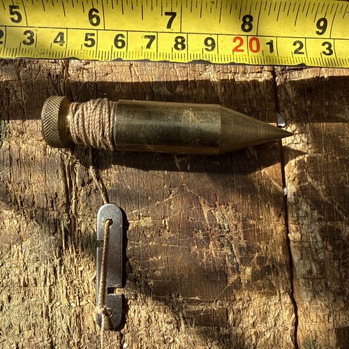 Plumb bob 5oz - plumb, steel
