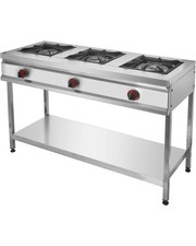 Commercial 3 Burner Gas