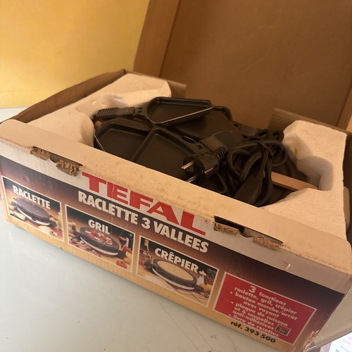 Vintage tefal raclette - vintage,