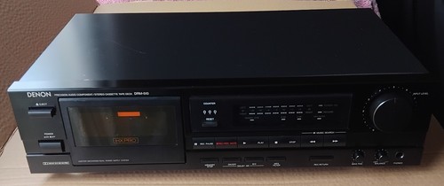 Denon drm 510 cassette deck - denon, in