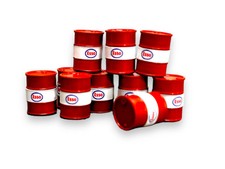 Model Railway Esso Oil Drums -