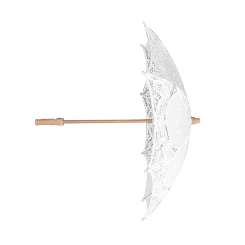 Vintage lace parasol wedding - parasol,