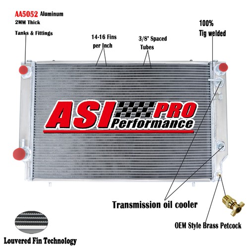 Upgraded 4row radiator for - upgraded,