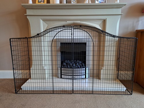 Safety fire guard woodburner - ,