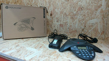 Polycom SoundStation 2 Conference Speaker Phone USED in Box with PSU.