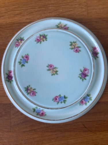 Vtg paragon powder - blue, &