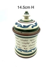 Vintage Pottery Tobacco Jar