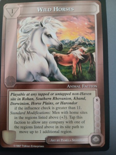 Wild horses meccg - horses,