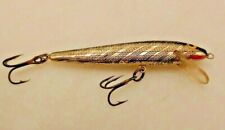 UNFISHED WOODEN Floater RAPALA Style Minnow in Spinning Size; Very Well Made