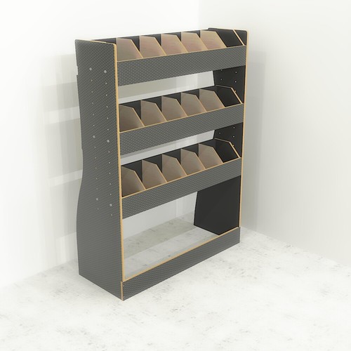 Caddy plywood black - caddy,