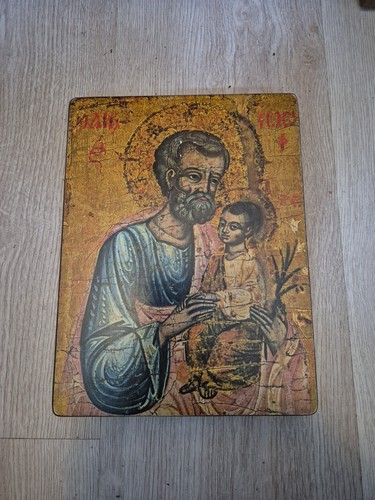 Vintage saint joseph jesus - vintage,