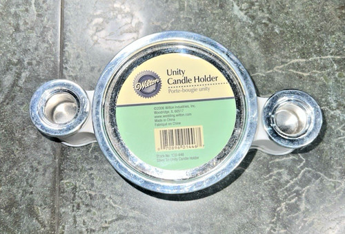 Wilton unity candle holder - wilton,