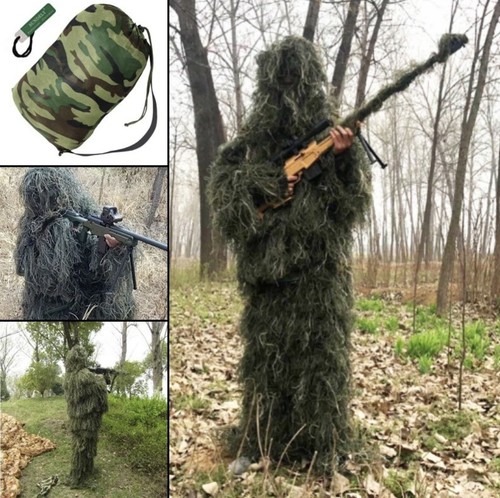 5pcs ghillie suit hunting - ghillie,