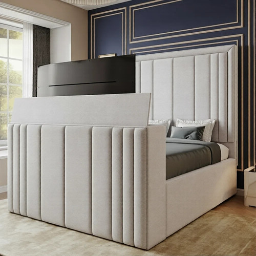 Panel bed frame - frame, plush