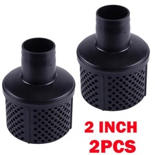 2Pcs 2" Suction Hose Strainer