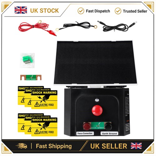Solar electric fence energiser - electric,