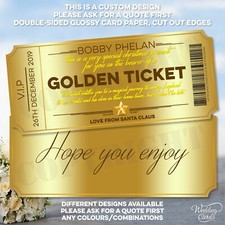 Gold Ticket Golden Gift