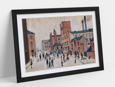 L.S. LOWRY, LANCASHIRE STREET