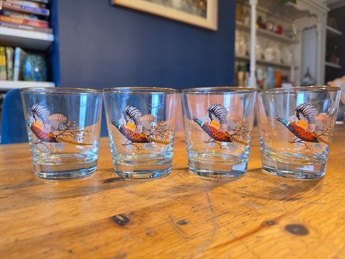 Vintage flying pheasant - 4x,