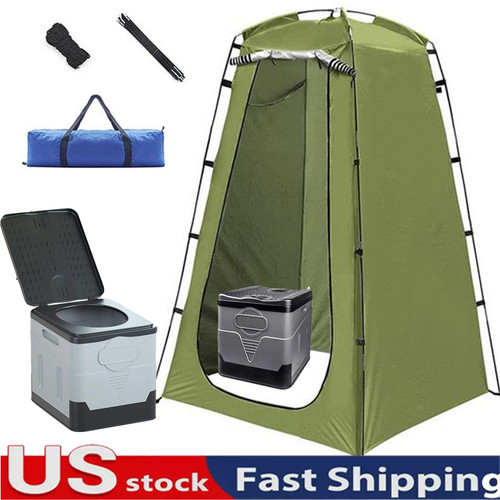 Portable toilet kit camping - portable,
