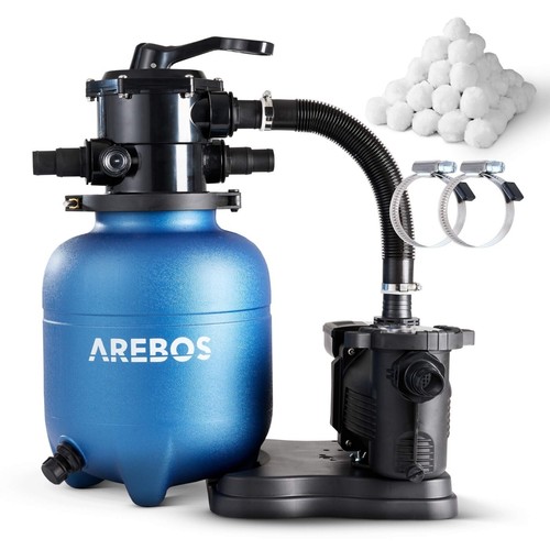 Arebos sand filter - sand, system