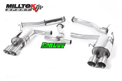 Milltek cat back exhaust - 3",